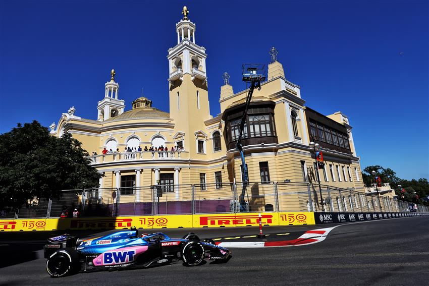 Azerbaijan paddock club track